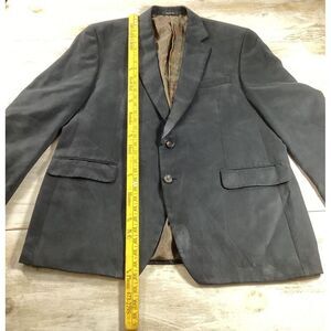 Lauren‎ Ralph Lauren LRL Black Sports Coat With Paisley Lining 44R